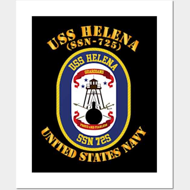 USS Helena (SSBN 725) Wall Art by twix123844